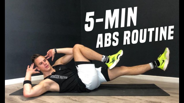 '5-Min Abs Routine: Fitness For Cricket'