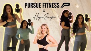 'HONEST Pursue Fitness x HopeScope REVIEW + Try On'