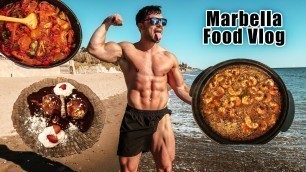 'Marbella Food Vlog  - Sonne, Strand, Fitness & heftiges Essen☀️