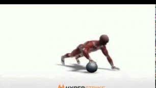 'Bodybuilding Übungen- Lateral Explosive Medicine Ball Push Up   -  www.Hilfe-Forum.eu'