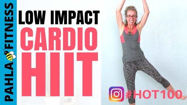 '10 Minute LOW IMPACT Cardio HIIT Workout for Weight Loss without Jumping | HOT 100 Challenge Day 23'