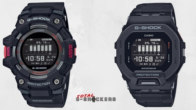 'Casio G-Shock G-SQUAD GBD100-1 vs GBD200-1 Fitness Tracker'