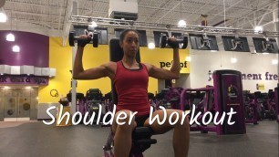 'Shoulder Workout With Dumbbells | Planet Fitness Workout | Shoulder Workout Routine'