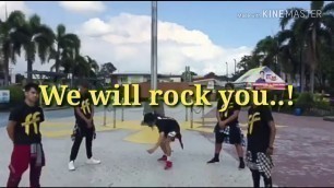 'WE WILL ROCK YOU | Dance Fitness| choreo:omer cuering'