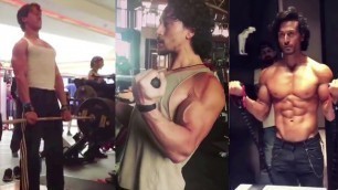 'Tiger Shroff\'s Hard Workout In GYM For Baaghi 2'