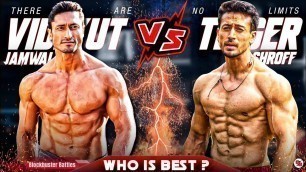 'Tiger Shroff Vs Vidyut Jamwal Fight 2021, Vidyut Jamwal Vs Tiger Shroff Fight, Comparison, BodyStunt'
