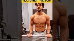 'Tiger Shroff Body, Tiger Shroff 8 Pack Cutting Abs, Tiger Shroff Workout Blockbuster Battes #Shorts'