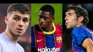 'Barcelona fitness boosts as Pedri & Roberto return to training| Man City want Dembele in swap deal'