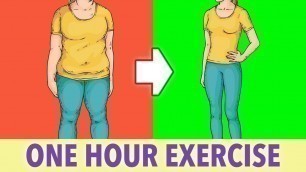 'Full Body Fat Burn: One Hour Exercise At Home'