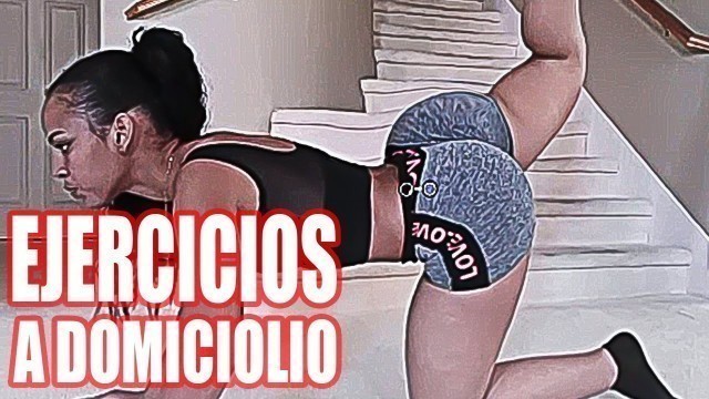 'Gluteos & Piernas en tu Hogar! | Ejercicios a Domicilio con La Fitness Girl'