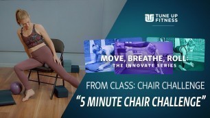 'MTU Exclusive: Chair Challenge Class Excerpt from Move, Breathe, Roll: The Innovate Series'