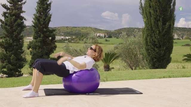 'Summer Shape Gym Ball Exercises with Lubka'