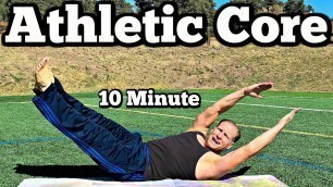 '10 min Pilates Core Workout for Athletes with Sean Vigue Fitness'