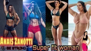 'ANAIS ZANOTTI | Super Fit Girl | GYM TRAINING | Female Fitness Motivation  | BE STRONG'