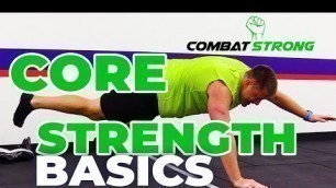 'Combat Strong | SHORT WORKOUT: Core Strength Basics'