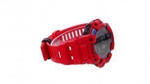 'CASIO G-SHOCK FITNESS WATCH DIGITAL HR GPS BLUETOOTH STEPTRACKER RED GBD-H1000-4ER Zegarek/Watch 360'