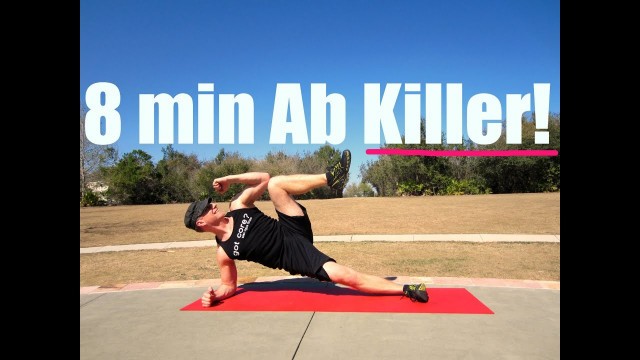 'Killer Core Workout | 8 Minute Abs | Sean Vigue Fitness'