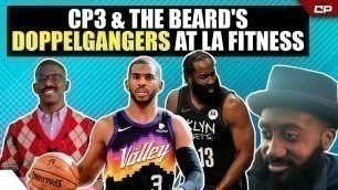'CP3 And Harden Look-Alikes SPOTTED At LA Fitness 