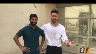 'Hers\'s how Tiger Shroff wished his coach Ziley Mawai\'s Style of Fitness.| NCR FARIDABAD'