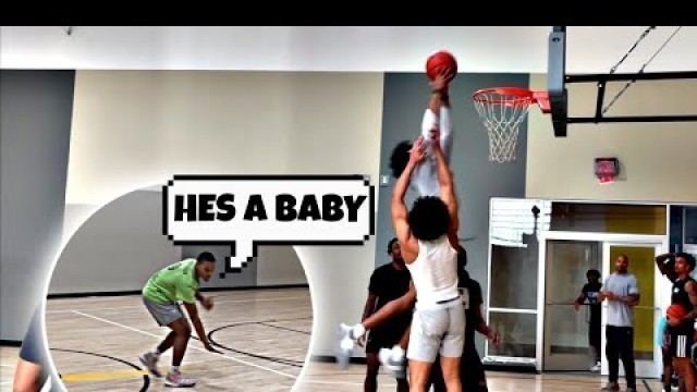 'LA Fitness Takeover 5v5 with Insane Dunks!  Ft. ZEROBOUNCE and WAVYISTUFF'