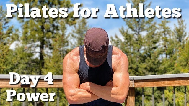 '15 min Pilates For Athletes Power and Strength Training With Sean Vigue Fitness'