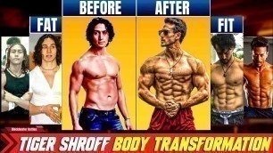 'Tiger Shroff Best Body Transformation Ever, Tiger Shroff Workout In Gym, Blockbuster Battles'