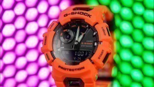 'All new affordable fitness-oriented G-Shock watch! | G-Squad GBA-900 in Neon orange'