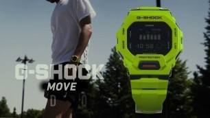 'G-SHOCK MOVE GBD200 slim case Bluetooth Step-Tracker'
