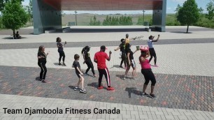 'Jerusalema - Master KG, demo de la famille Djamboola Fitness du Canada'