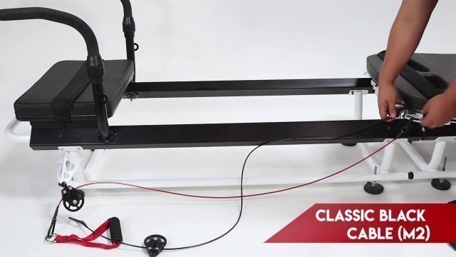 'Lagree Fitness Megaformer M2 & M3 - Classic Black Cable Installation'