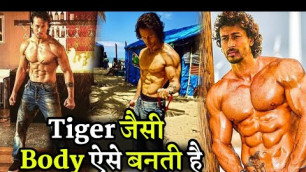 'Tiger Shroff Fitness Secret can Help you build a Mighty Muscle Body like his'