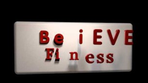 'BeliEVE Fitness use CINEMA 4D'