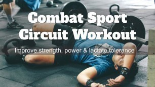 'Try This Brutal Strength Training Circuit Workout For Combat Sports'