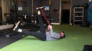 'Band Assisted Leg Lowering | Born Fitness'