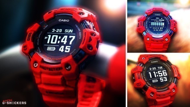 'First Casio G-Shock Heart Rate Monitor Smartwatch 2020 | GBDH1000-4'