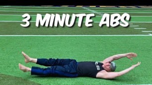 '3 Minute Ab Workout - Sean Vigue Fitness'