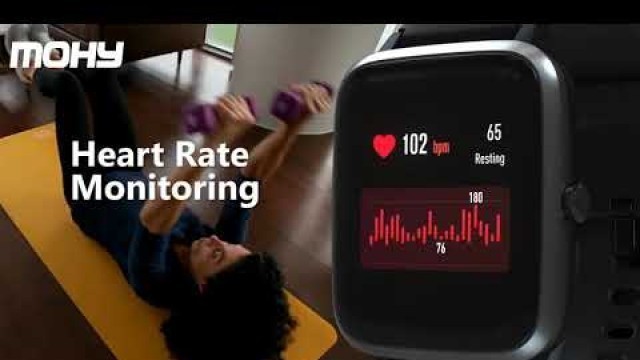 'Letsfit Smart Watch, Fitness Tracker with Heart Rate Monitor, Step Counter for Women and Men'