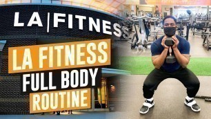 'Perfect Low Impact Workout at La Fitness || La Fitness Full Body Workout || Easy on Knees'