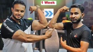 '১ সপ্তাহে বড় biceps তৈরি করুন | Bangla Fitness Tips'