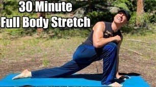 '30 Min Full Body Yoga Stretch (Beginner Bodyweight Flexibility Stretches) Sean Vigue Fitness'