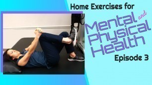 'Home Exercise Routine for mental and physical health'