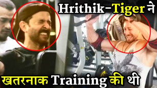 'Hrithik Roshan and Tiger Shroff Very Hard Training for War'