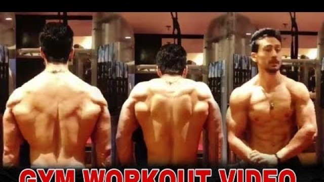 'Tiger Shroff Gym Workout Video | Preparation for Tiger vs Hrithik'