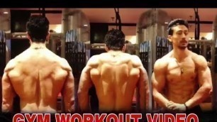 'Tiger Shroff Gym Workout Video | Preparation for Tiger vs Hrithik'