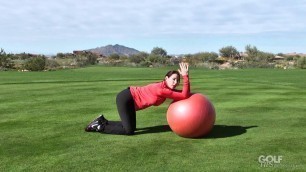 'Golf Tips Magazine: Stability Ball Exercises'
