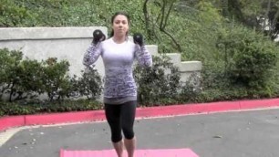 'Gina Aliotti Fitness Network Workout Exercise Tips 5 Basic Glute & Hamstring Exercises'
