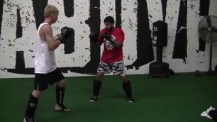 'rise above fitness mma sparring'
