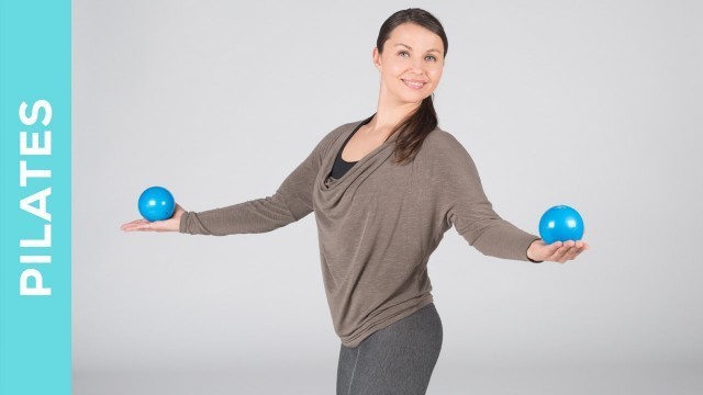 'Basic Pilates Workout mit Toning Ball - Training für Anfänger - Fit mit Anna - HD'
