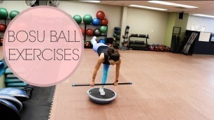 'BOSU Ball Exercises | Balance Training'