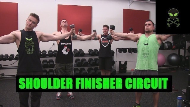 'Shoulder Finisher Circuit - Delts AND Rotator Cuff! ft. Scott Herman & Pump Savages'